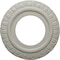 Ekena Millwork Claremont Ceiling Medallion (Fits Canopies up to 5 5/8"), 9"OD x 4 1/2"ID x 1/2"P, Pot of Cream CM09CLPCF - alternate 1